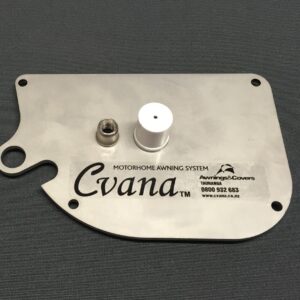 End Plate with Bush & Rivnut (no bolt)